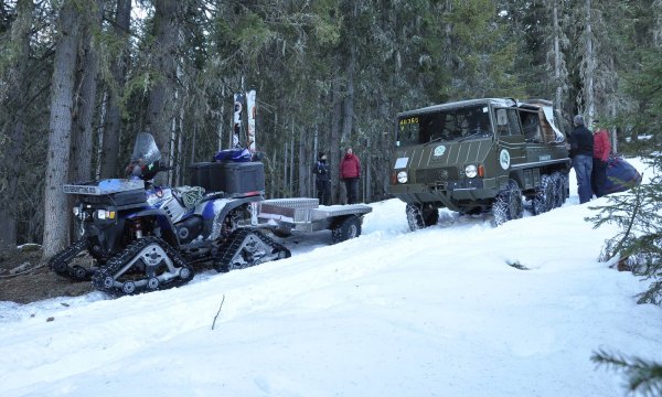 11.01.2013: Leckfeld - Ballonbergung
