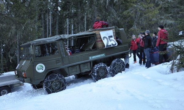 11.01.2013: Leckfeld - Ballonbergung