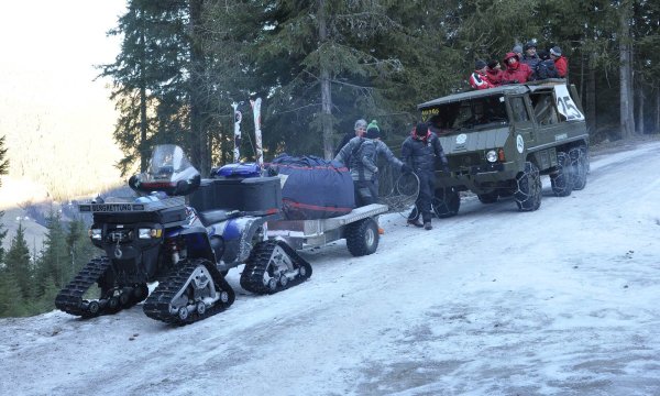 11.01.2013: Leckfeld - Ballonbergung