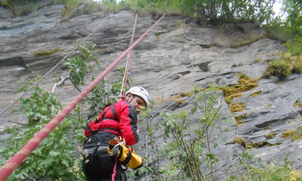 20.06.2014: Schlosswand - Sommerübung