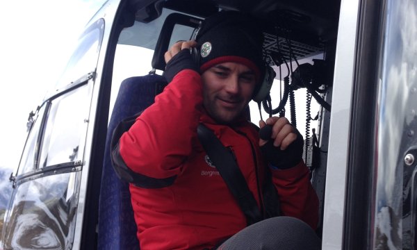 03.10.2015: Kals - Übung mit Hubschrauber