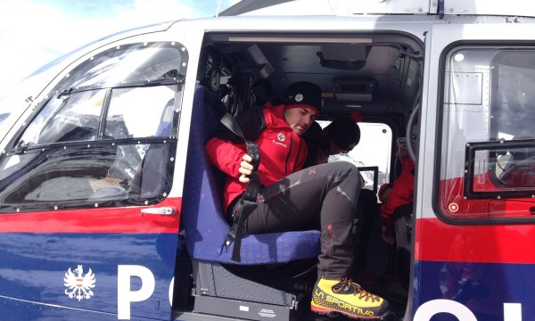 03.10.2015: Kals - Übung mit Hubschrauber