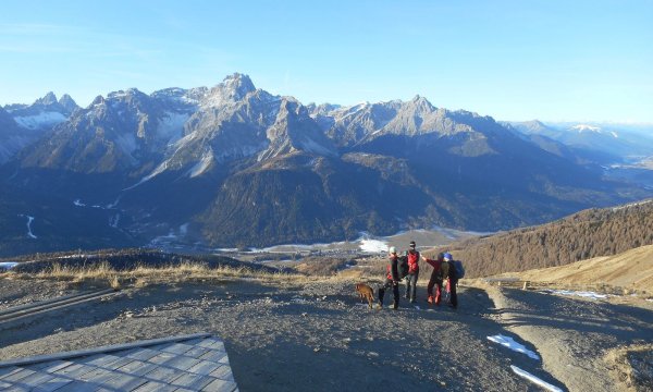 28.12.2015: Karnischer Kamm - Ausflug Bischof Scheuer