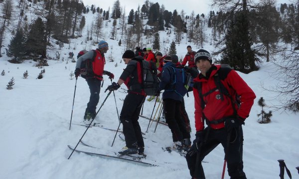 27.02.2016: Außervillgraten - Lawinenübung Gloderbach