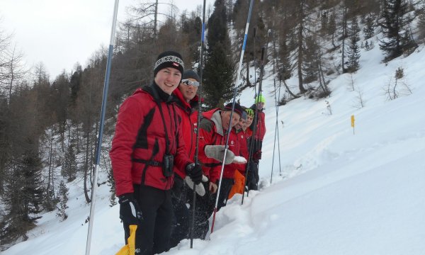 27.02.2016: Außervillgraten - Lawinenübung Gloderbach