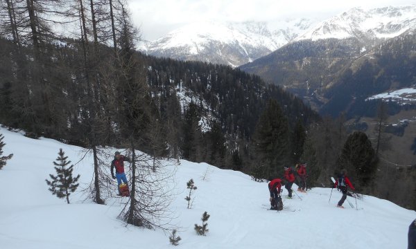 27.02.2016: Außervillgraten - Lawinenübung Gloderbach
