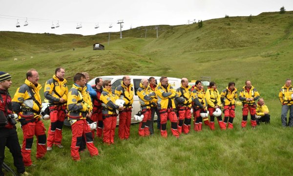 03.07.2016: Liftbergeübung mit Hubschrauber