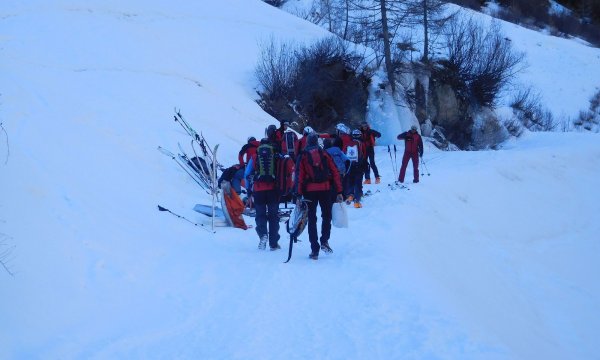 25.02.2017: Kalkstein - Bergeübung Rosstal
