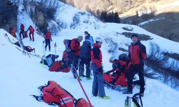 25.02.2017: Kalkstein - Bergeübung Rosstal