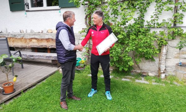 06.06.2020: Ehrung Josef