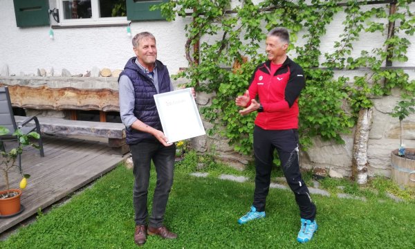 06.06.2020: Ehrung Josef