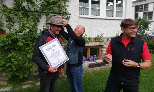 06.06.2020: Ehrung Josef