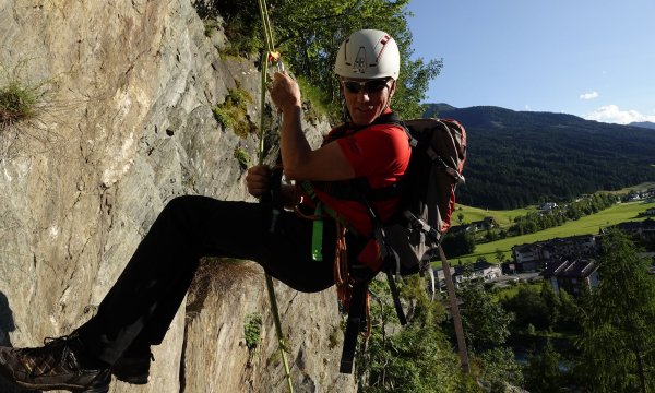 09.07.2021: Seiltechnik Schlosswand