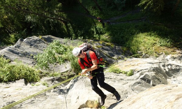 09.07.2021: Seiltechnik Schlosswand