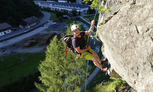 09.07.2021: Seiltechnik Schlosswand