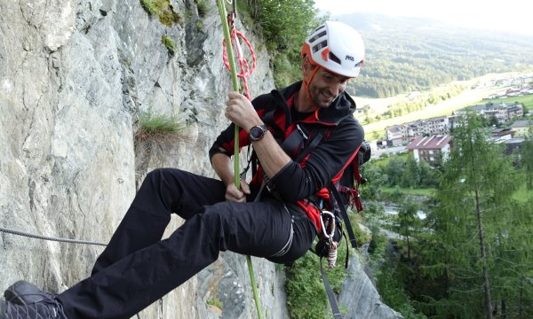 09.07.2021: Seiltechnik Schlosswand