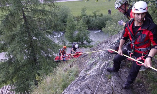 09.07.2021: Seiltechnik Schlosswand