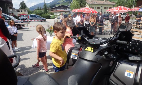 08.08.2021: Einweihung Quad