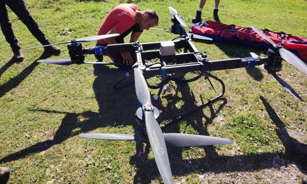 19.09.2025: Schwerlastdrohne Coltrondo Alm